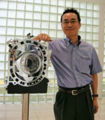 Mazda-rotary-engineer-seiji-tashima-with-new-16x-engine.jpg